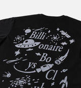 Solar System Mens Short Sleeve Shirt - Black