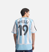 Argentina Home 2006 Messi Mens Jersey - White