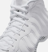 Air Foamposite One Mens Lifestyle Shoe - White/White/White Free Shipping