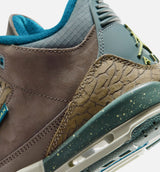 Air Jordan 3 Retro Olive Grey Grade School Lifestyle Shoe - Olive Grey/Green Abyss/Khaki/Sea Glass