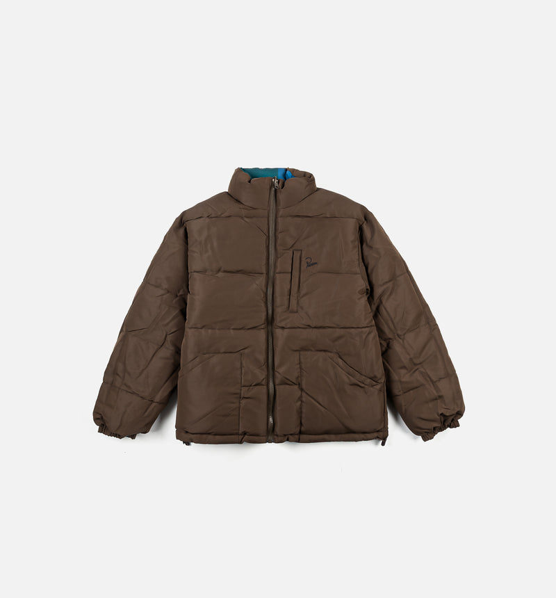 Parra 54435-BRWN Protect The Sun Reversible Puffer Mens Jacket