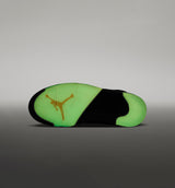 Air Jordan 5 Retro Halloween Mens Lifestyle Shoe - Black/Picante Red/Glow N The Dark