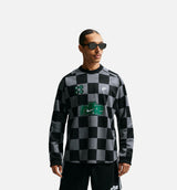 Sportswear Club Goalie Mens Long Sleeve Shirt - Smoke Grey/Black/Malachite