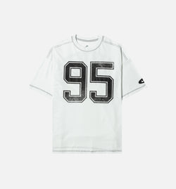 NIKE HV4972-121
 NSW 95 Oversized Womens Short Sleeve Shirt - White/Black Image 0
