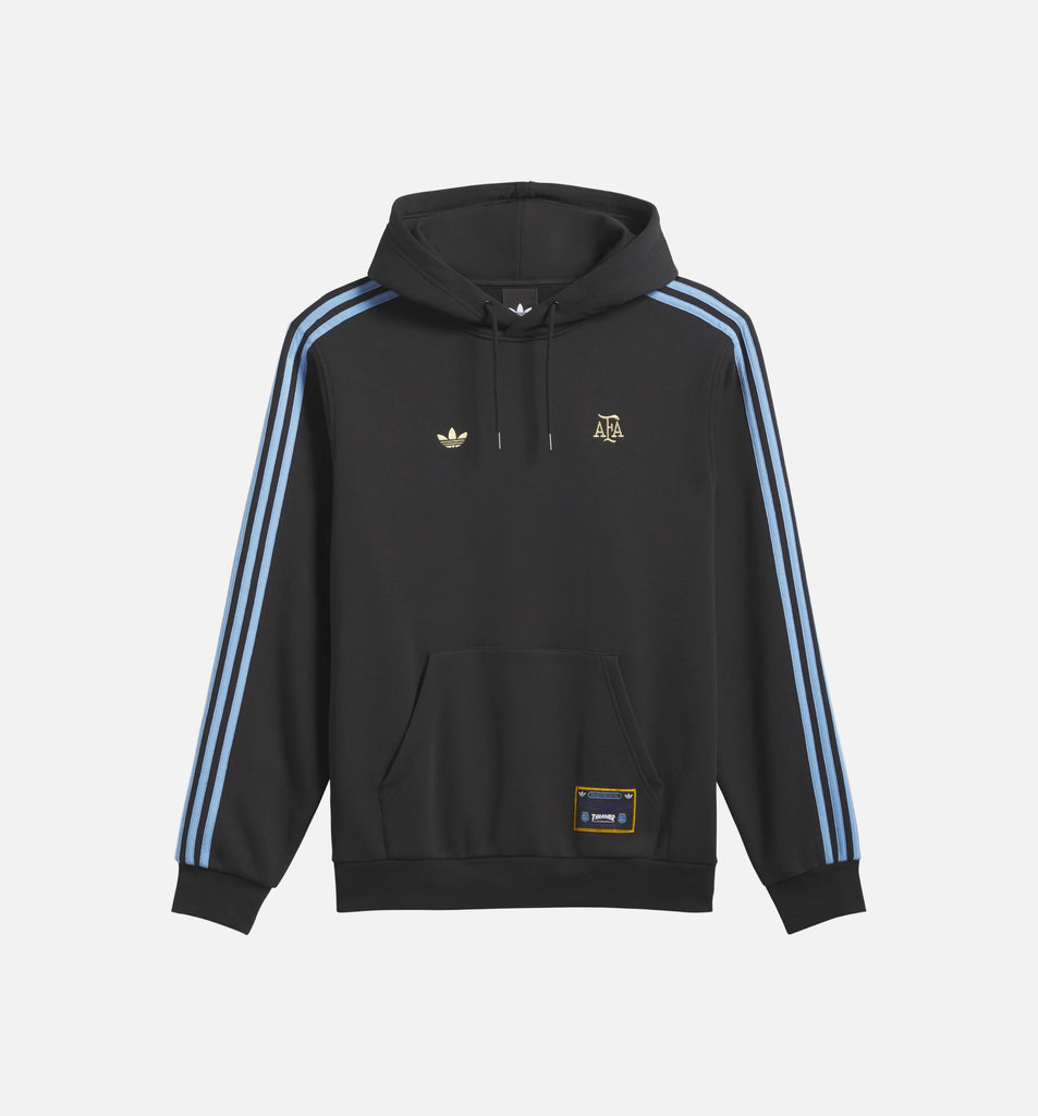 adidas KX4547 Argentina x Thrasher Mens Hoodie - Black