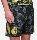 Bape FB Soccer Mens Shorts - Black