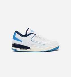 JORDAN FD0383-144
 Air Jordan 2/3 Mens Lifestyle Shoe - White/University Blue/Midnight Navy Image 0