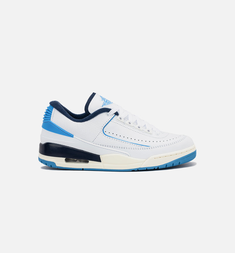 Air Jordan 2/3 Mens Lifestyle Shoe - White/University Blue/Midnight Navy