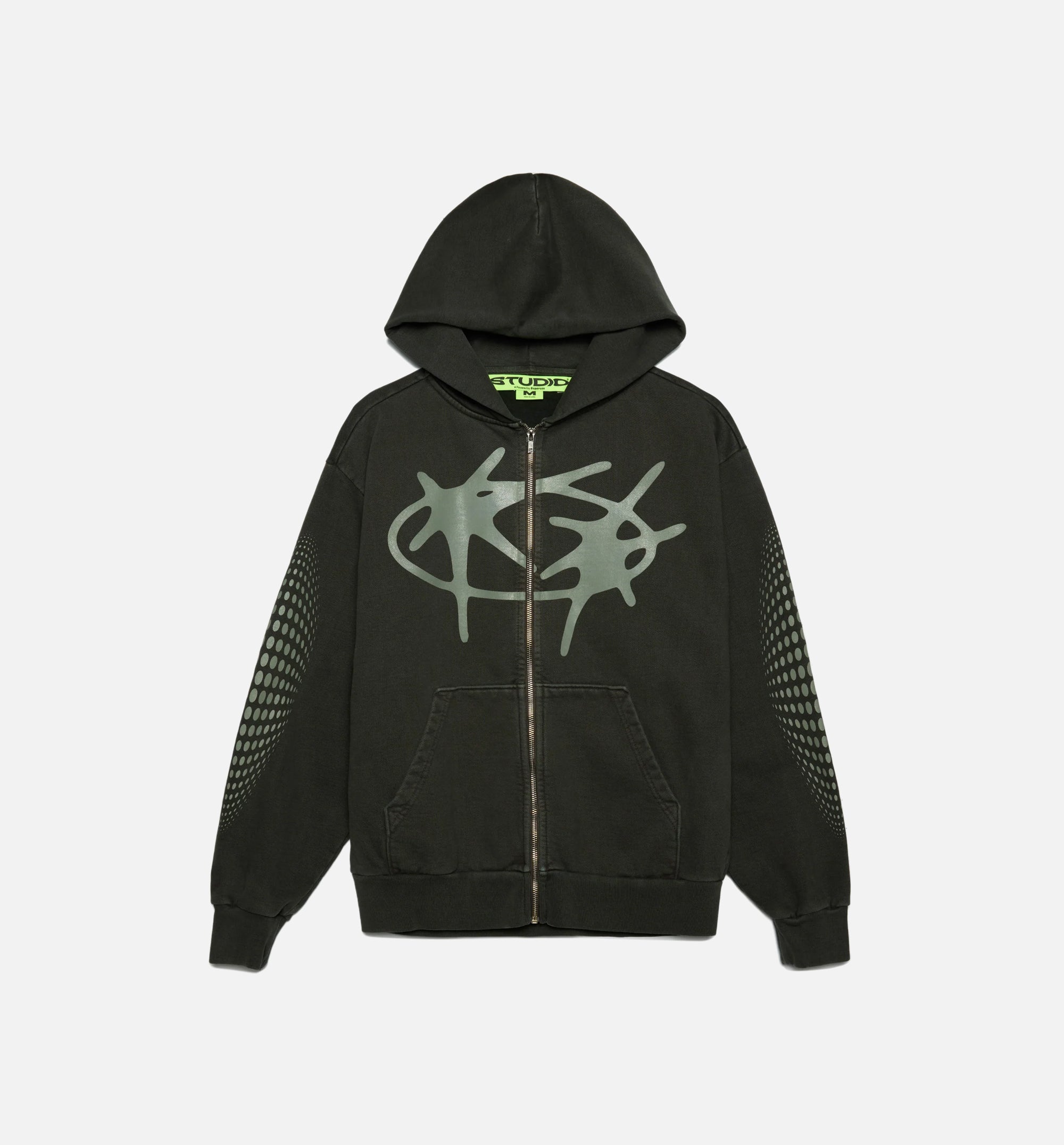 Supervision 192SP269000ST-BLK Studio Star Zip Up Mens Hoodie