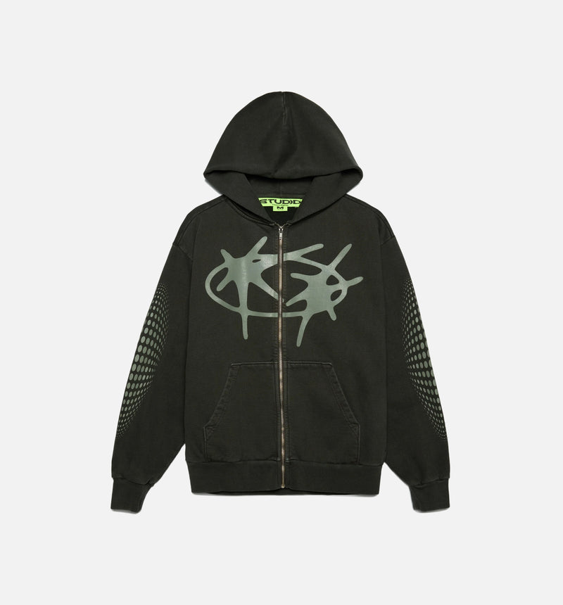 Supervision 192SP269000ST-BLK Studio Star Zip Up Mens Hoodie