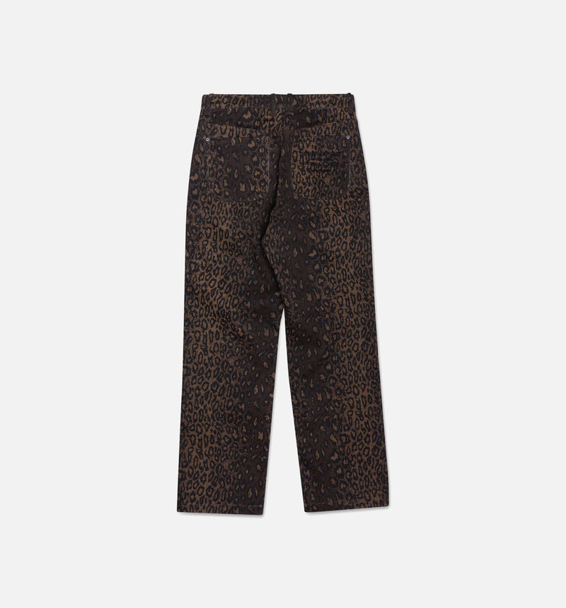 Novelty Cord Mens Pant - Brown