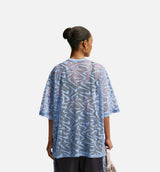 Sportswear Chill Lace Oversized Womens Jersey - Work Blue/Gridiron/White