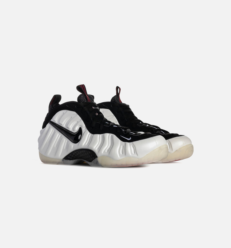 Air Foamposite Pro Pearl Mens Lifestyle Shoe - Pearl/White/Black/True Red
