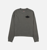 Air Jordan Wings Mens Long Sleeve Shirt - River Rock