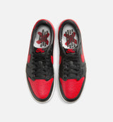 Air Jordan 1 Retro Low OG Banned Mens Lifestyle Shoe - Black/Black/Varsity Red/Summit White Free Shipping