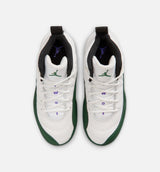 Air Jordan 12 Retro Idols Become Rivals Preschool Lifestyle Shoe - Summit White/Gorge Green/Fierce Pruple Free Shipping