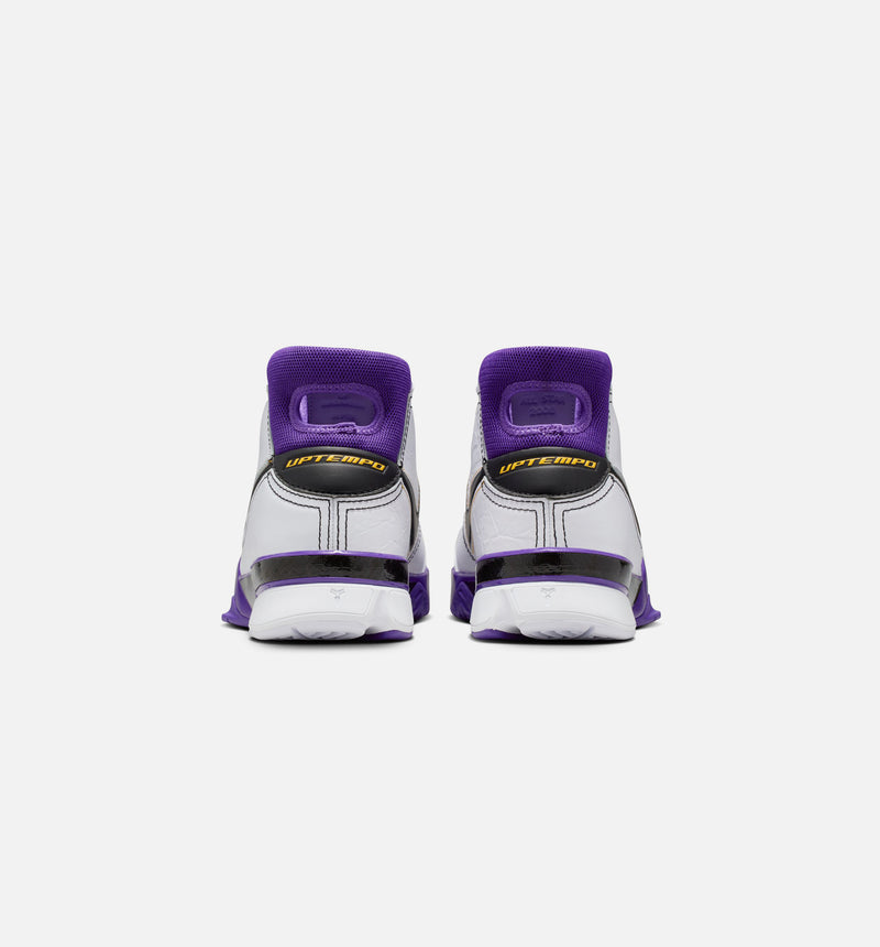 Nike Kobe 1 ホワイト/パープル Nike MEN'S Kobe 1 Protro White Black Court Purple SIZE 9.5 81