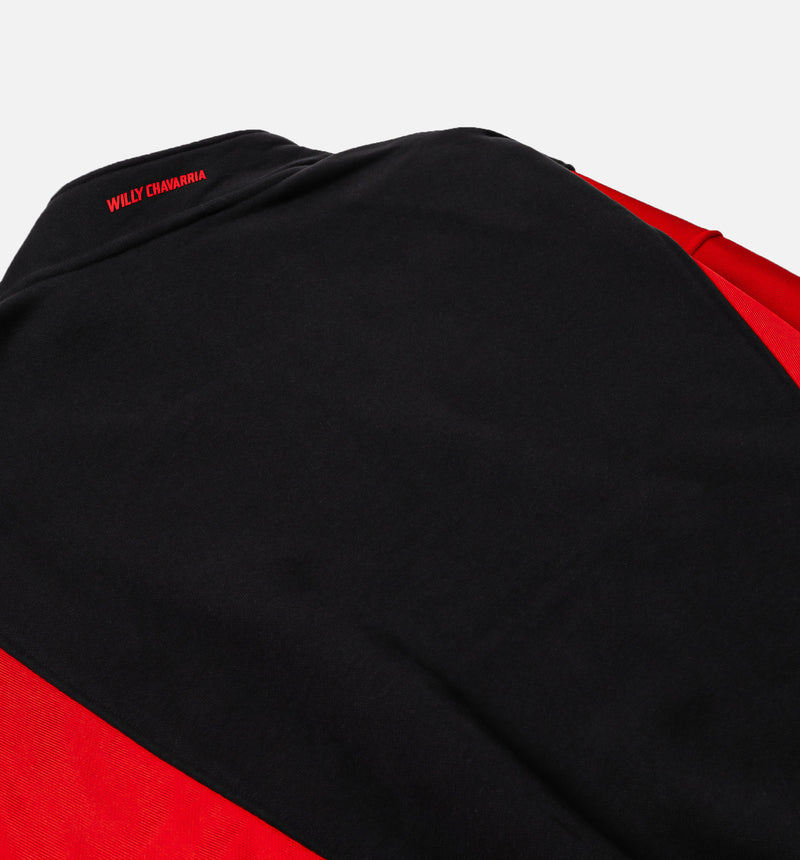 Willy Chavarria x Adidas Watsonville Mockneck Mens Jacket - Black/Red