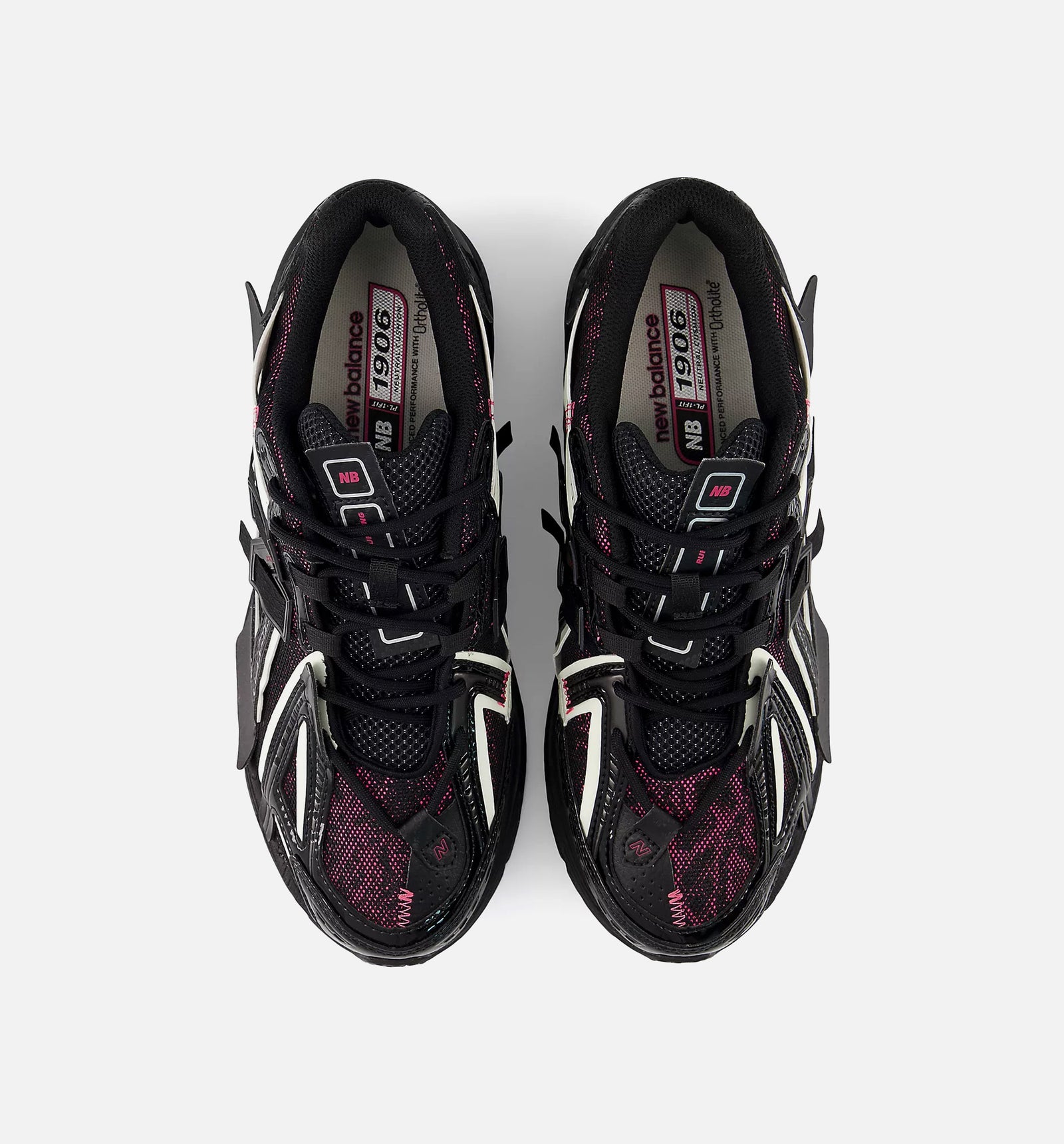 New Balance U1906AD 1906A Mens Lifestyle Shoe - Black/Dragon Berry