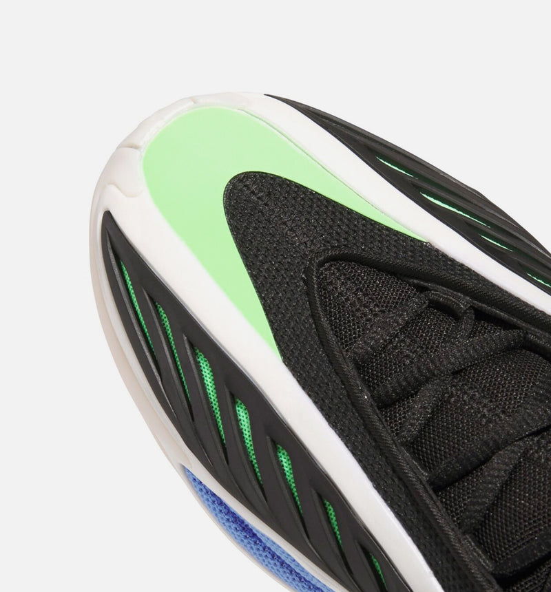 A.E Blue Fusion Mens Basketball Shoe - Blue Fusion/Zero Metallic/Lime Burst