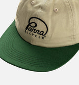 Bicycle Logo 6 Panel Mens Hat - Green