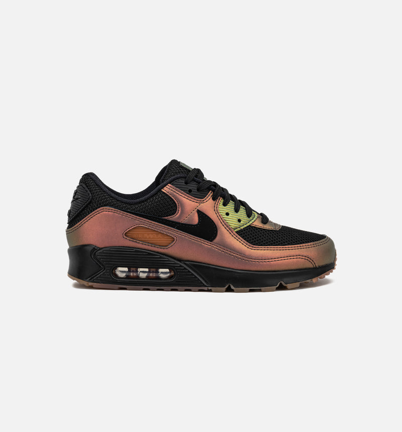 Air Max 90 Russet Mens Lifestyle Shoe - Black/Black/Dark Russet