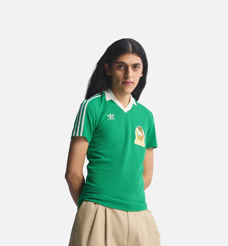 adidas JN3710 Mexico Home 1986 Mens Jersey - Green – ShopNiceKicks.com