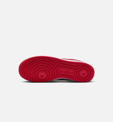 Air Force 1 Low Patent Mens Lifestyle Shoe - University Red/Light Crimson/White