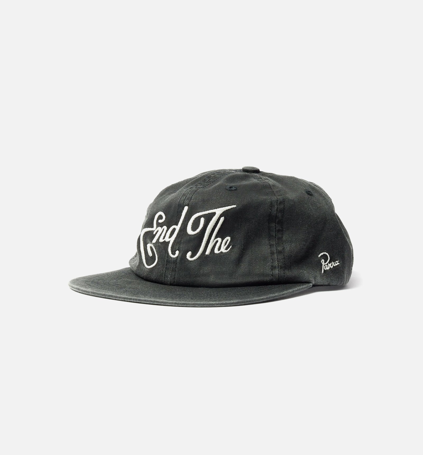 Parra 55196-BLK End The 6 Panel Adjustable Mens Hat - Black