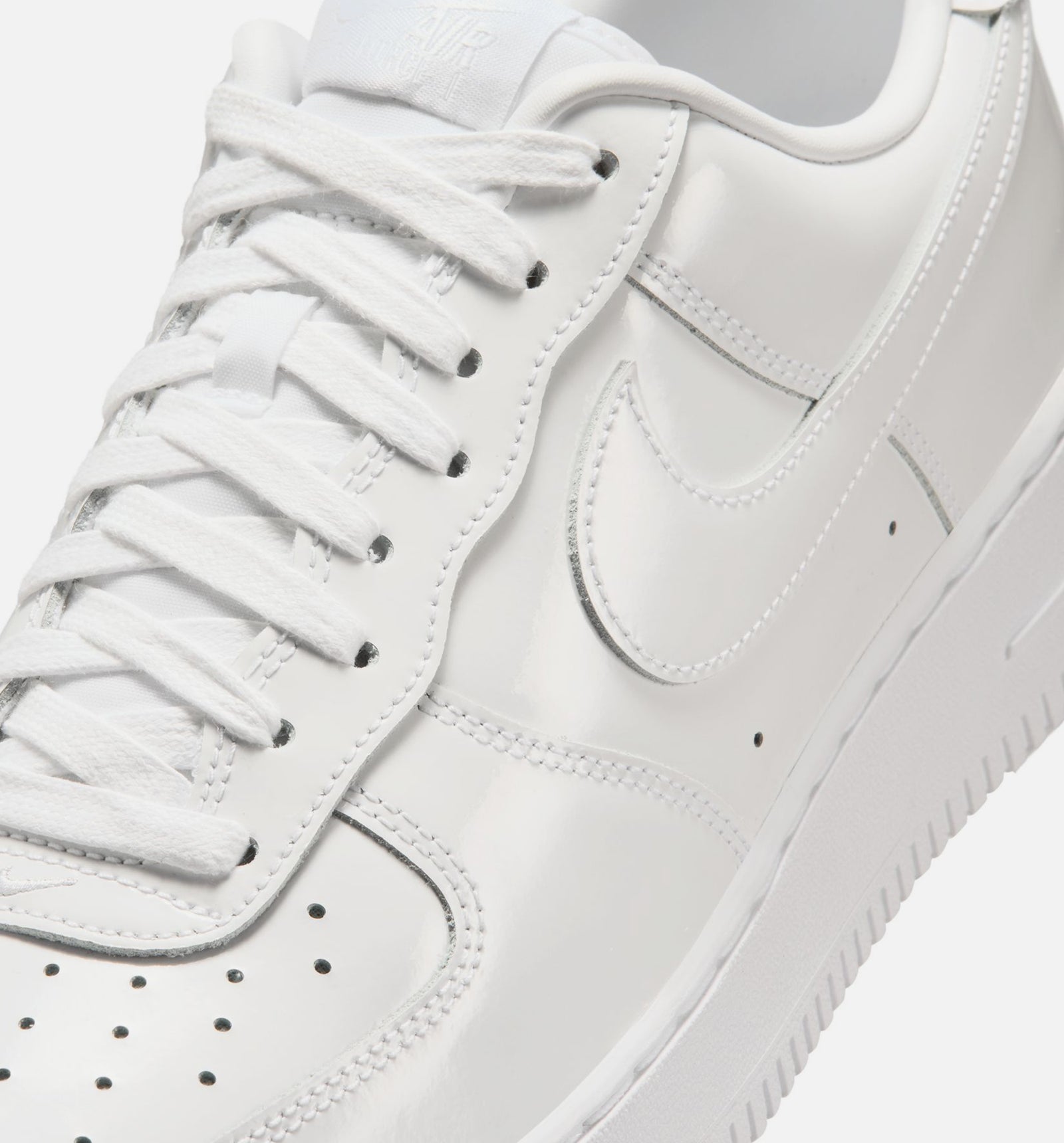 Nike IV2857-100 Air Force 1 '07 Patent Leather Mens Lifestyle Shoe