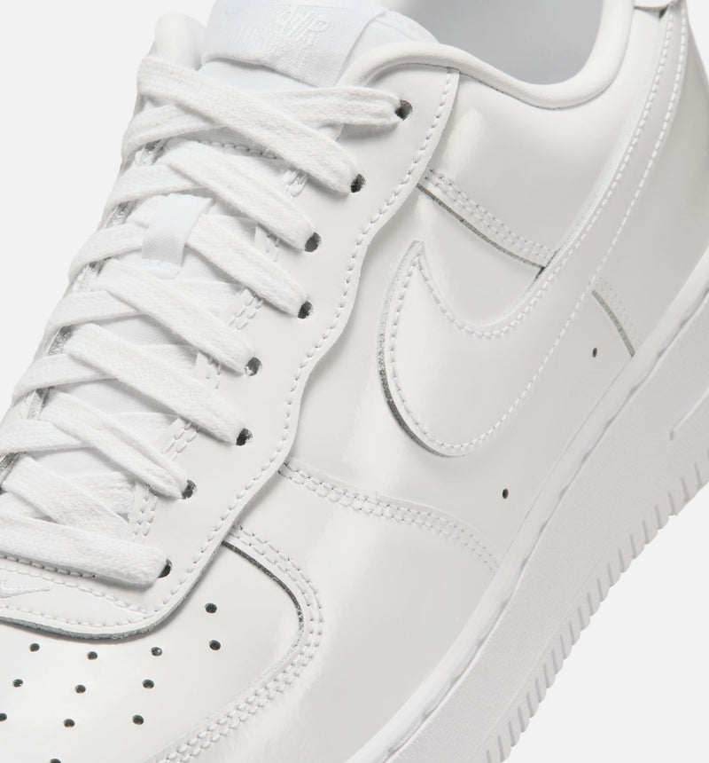 Nike IV2857-100 Air Force 1 '07 Patent Leather Mens Lifestyle Shoe