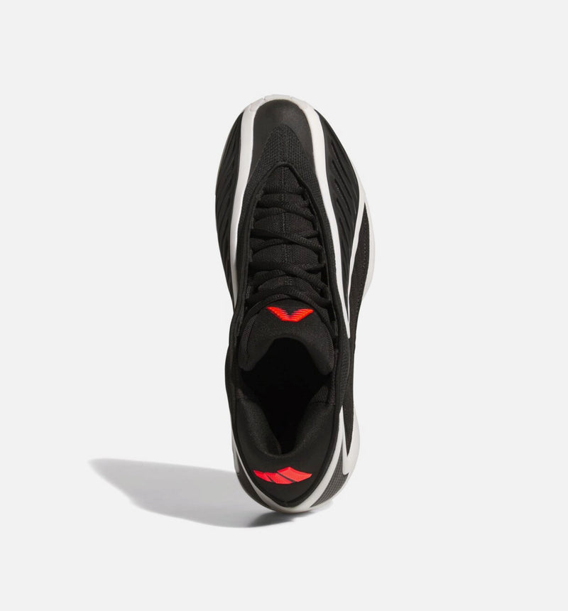 Anthony Edwards 2 Mens Basketball Shoe - Core Black/Zero Metallic/Lucid Red