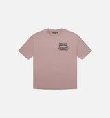 Boxing Gym Mens Short Sleeve Shirt - Lilac