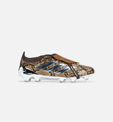 Wales Bonner x Predator Elite Snake Mens Lifestyle Shoe - Khaki/Silver Metallic/Wonder White
