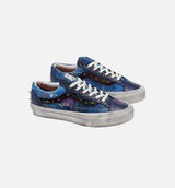 Premium Old Skool 36 Harris Tweed Mens Lifestyle Shoe - Tweed Navy Blue