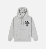 Lost Management Cities Pullover Mens Hoodie - Grey