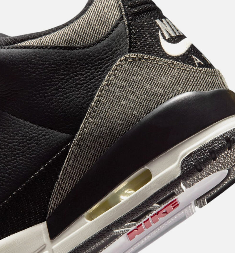 Jordan IR0914-400 Air Jordan 3 x Levi's Black and White Mens