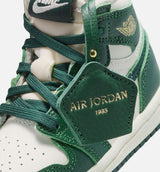Air Jordan 1 Retro High OG Pro Green Infant Toddler Lifestyle Shoe - Pale Ivory/Pro Green/Fir/Coconut Milk Free Shipping