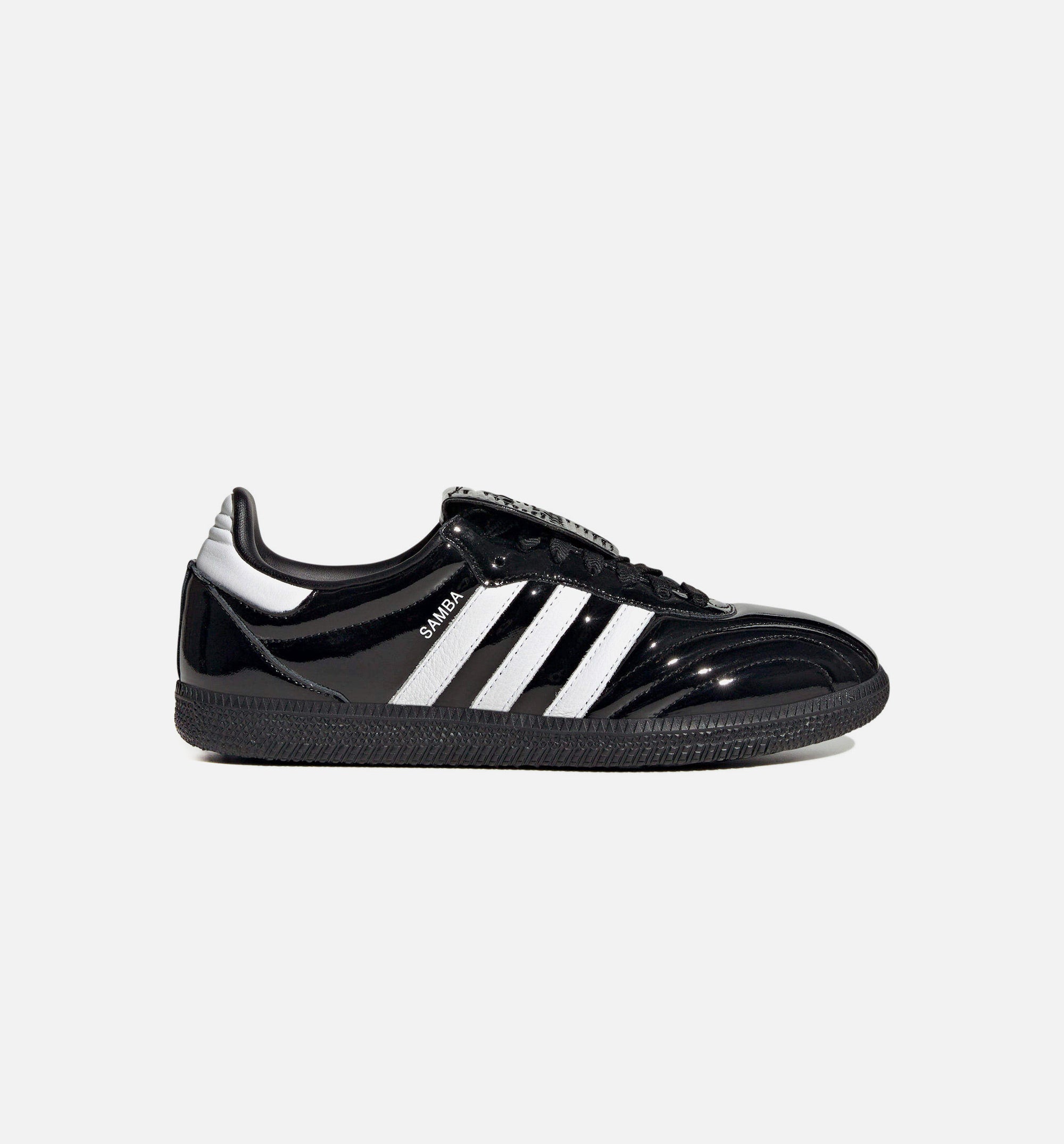 adidas JI2707 Samba LT Black Patent Womens Lifestyle Shoe - Black/White ShopNiceKicks.com adidas JI2707 Samba LT Black Patent Womens Lifestyle Shoe - Black/White ShopNiceKicks.com
