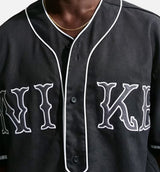 Life Vintage Sport Mens Jersey - Black/White
