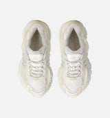 Pharrell x adidas Adistar Jellyfish Triple White Mens Running Shoe - Core White/Off White/Clear Brown Free Shipping