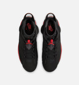 Air Jordan 6 Retro Infrared Salesman Mens Lifestyle Shoe - Black/Light Crimson