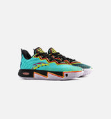 Kai 2 Retro 90S Mens Basketball Shoe - Teal/Black/Orange