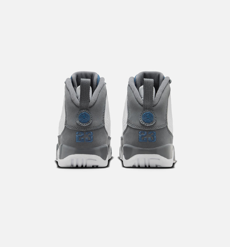 Jordan 401811-100 Air Jordan 9 Retro Flint Grey and French Blue