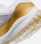 Air Jordan 11 Retro Low Mothers Day Preschool Lifestyle Shoe - White/Metallic Gold/Team Gold Free Shipping
