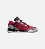 Spizike Low Toro Mens Lifestyle Shoe - Gym Red/Black/Wolf Grey/Cool Grey