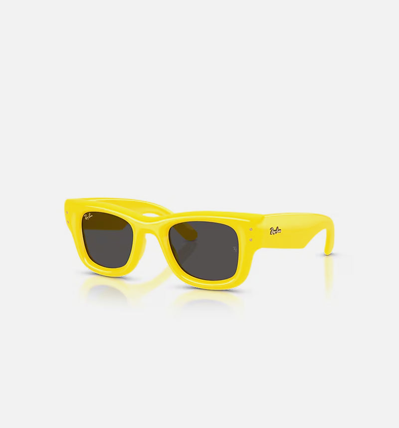 The Wayfarer Puffer by A$AP Rocky Mens Sunglasses - Yellow