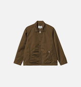 Modular Twill Mens Jacket - Brown