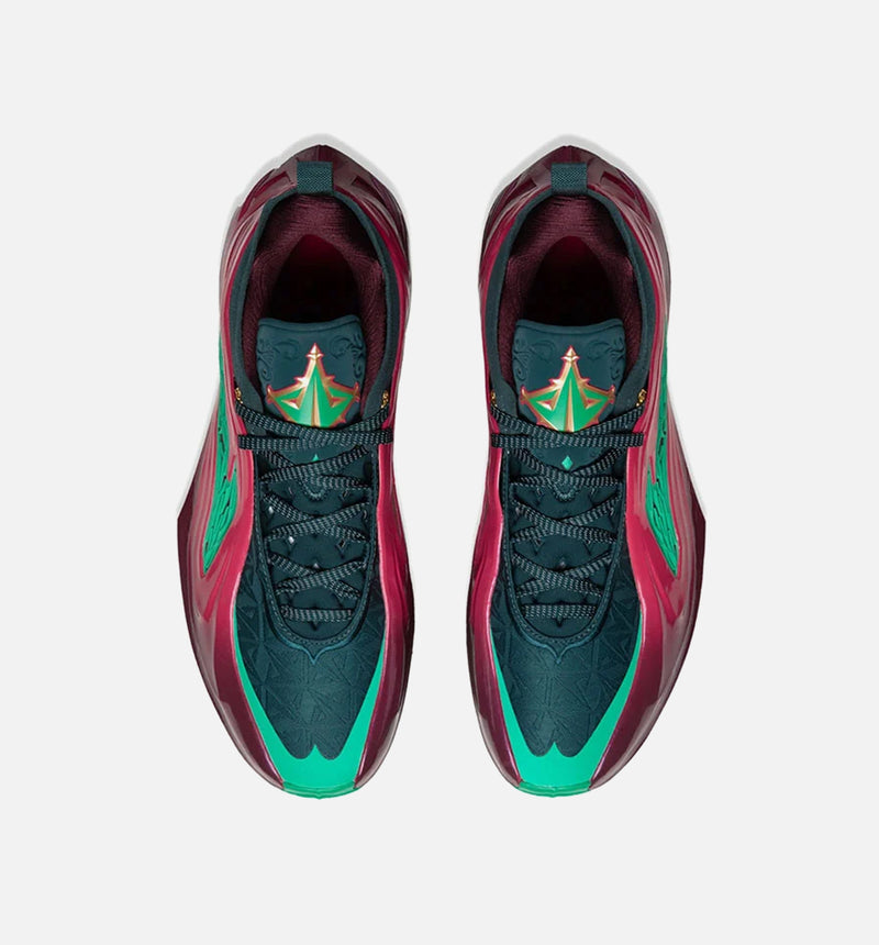 Jimmy Butler Red Shadow Mens Basketball Shoe - Red/Green