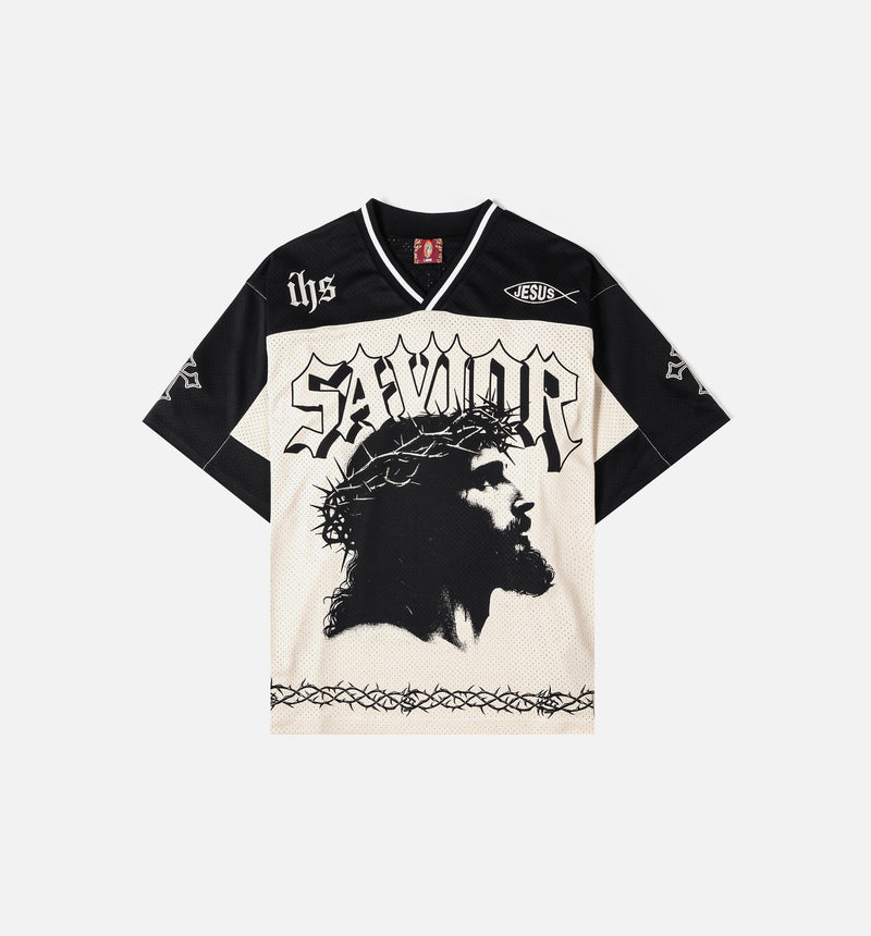 Cthdrl MRMJ201 Savior Mesh Mens Jersey (Beige/Black